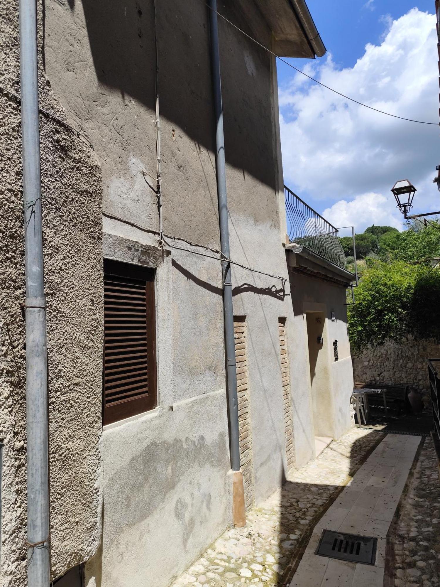Casa In Antico Borgo Medievale A Tarano Ri, Via Giacomo Leopardi, 15 Villa Kültér fotó